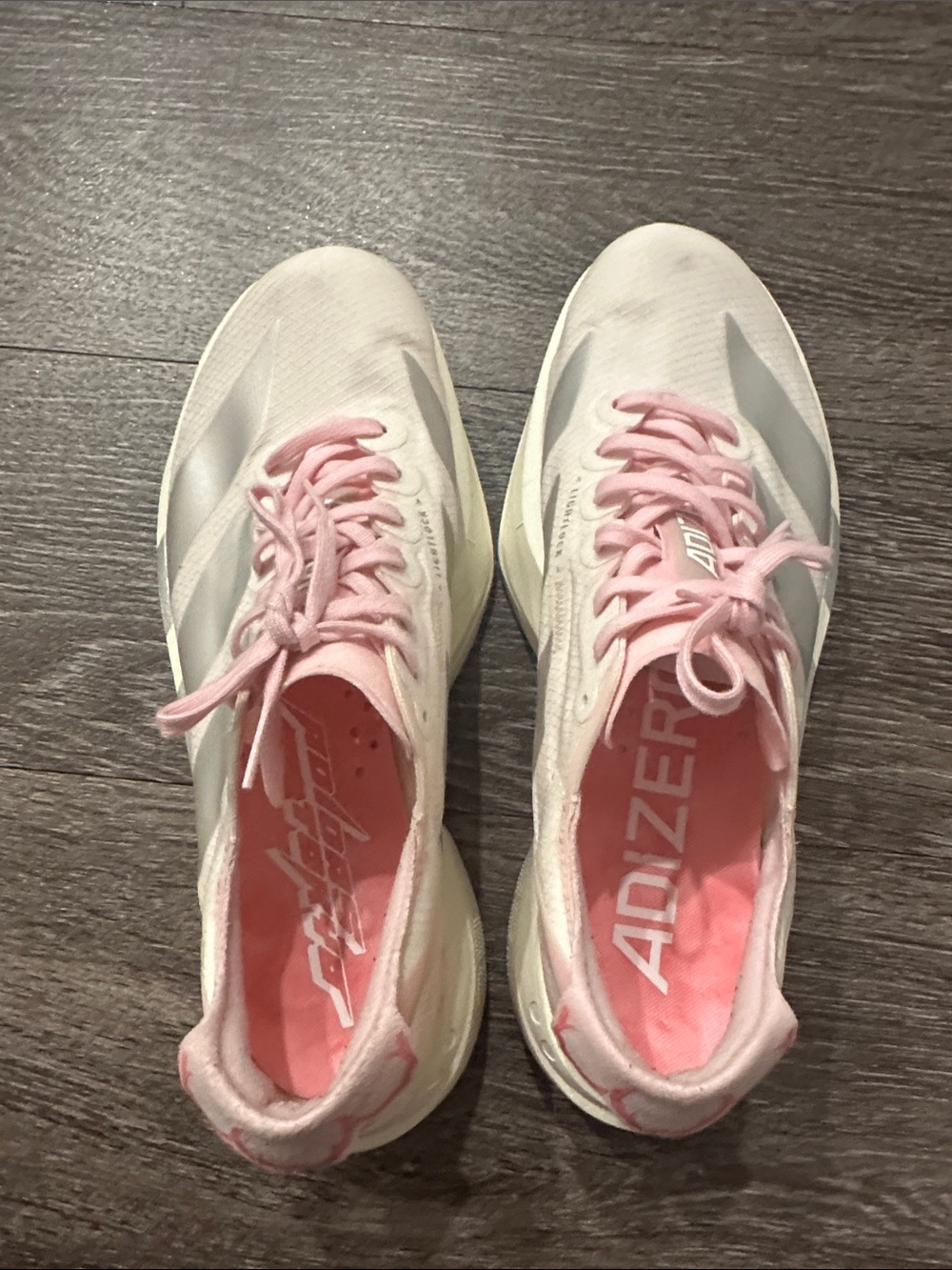 Limited edition Japanes sakura adidas Women's Running Shoes in White and Pink